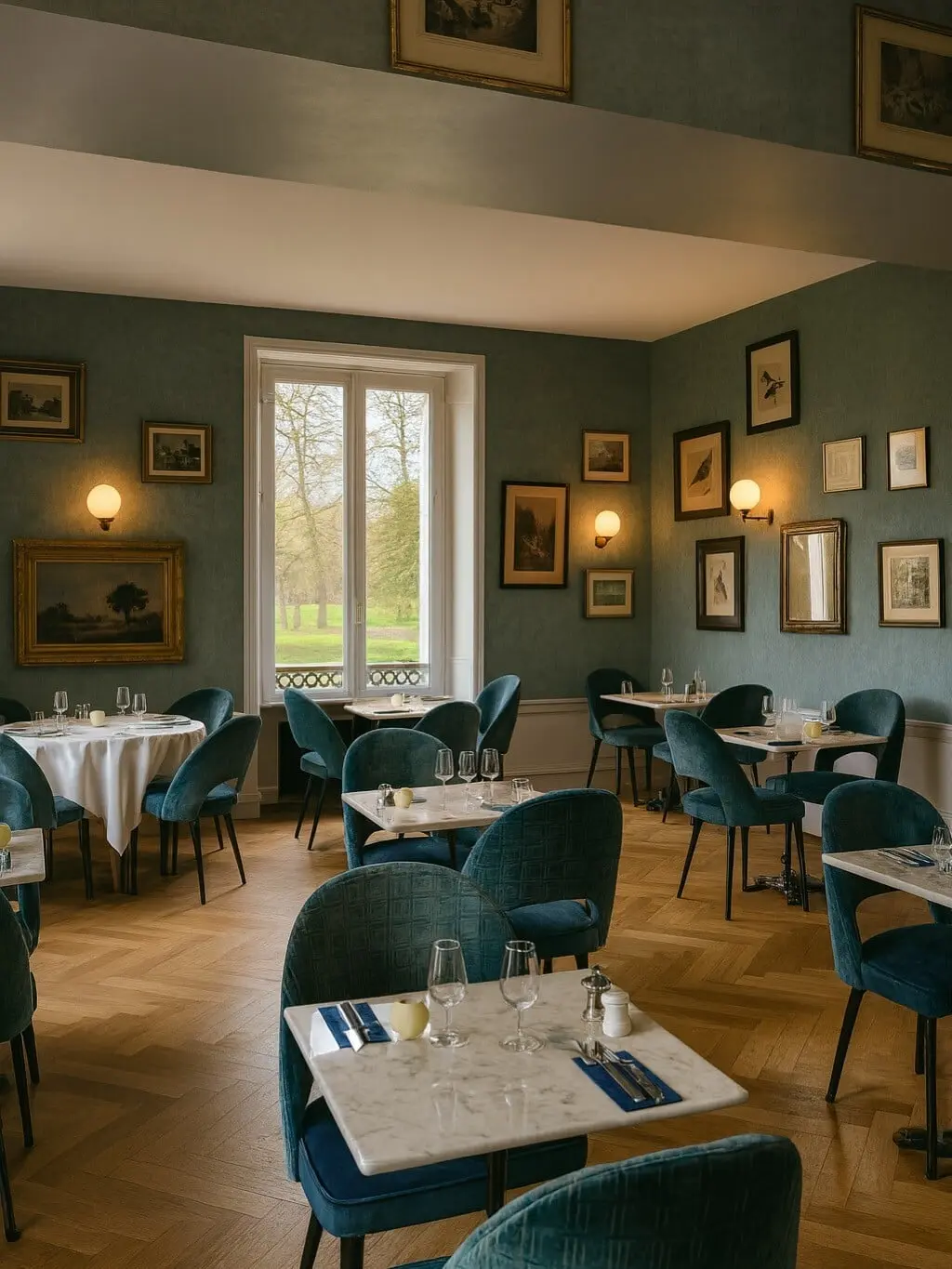 Repas au Bistrot du château - A la carte