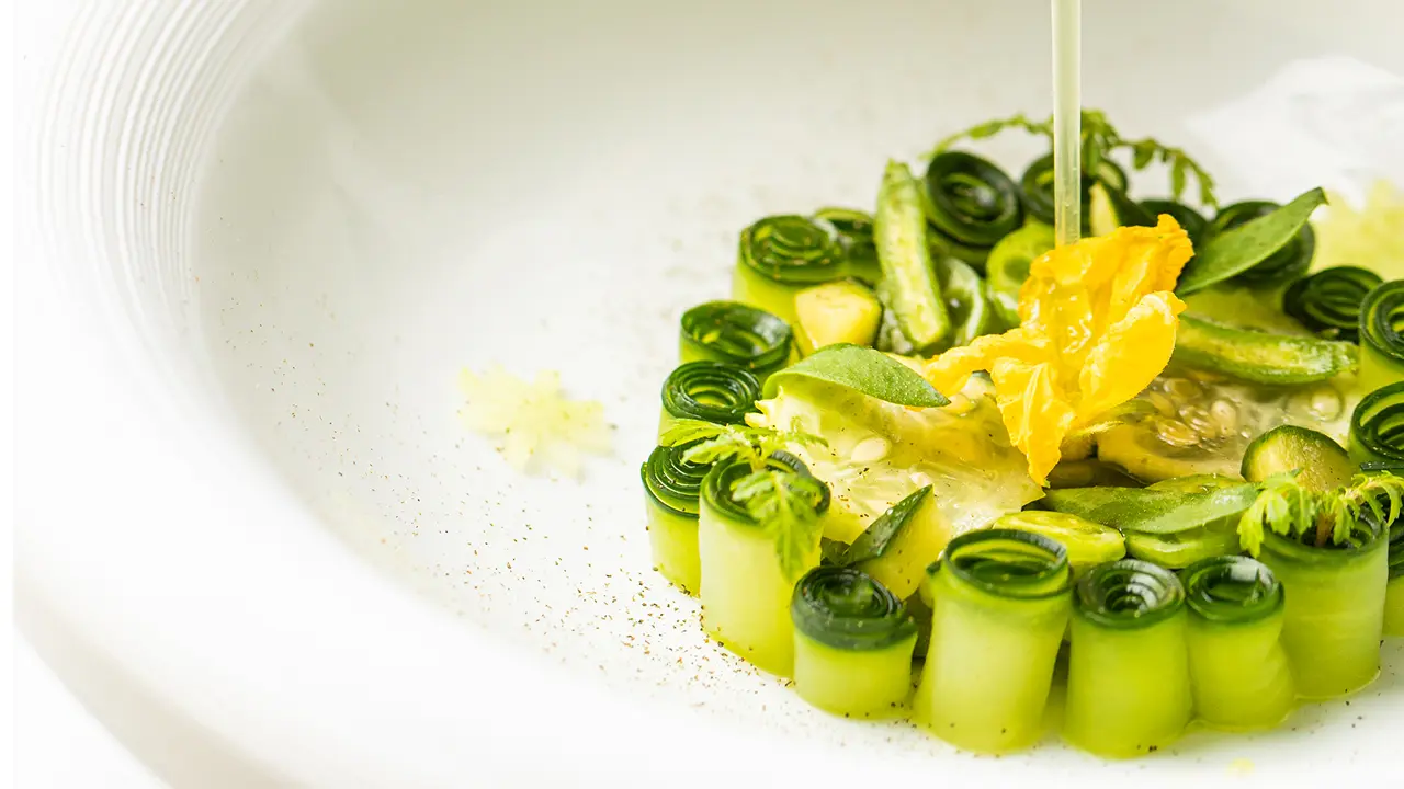 Menu Sentiers Méditerranéens 5 plats - Le Faventia *