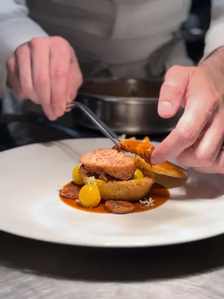 Dîner gastronomique – Menu Balade 4 services | Château de Mercuès — visuel 3