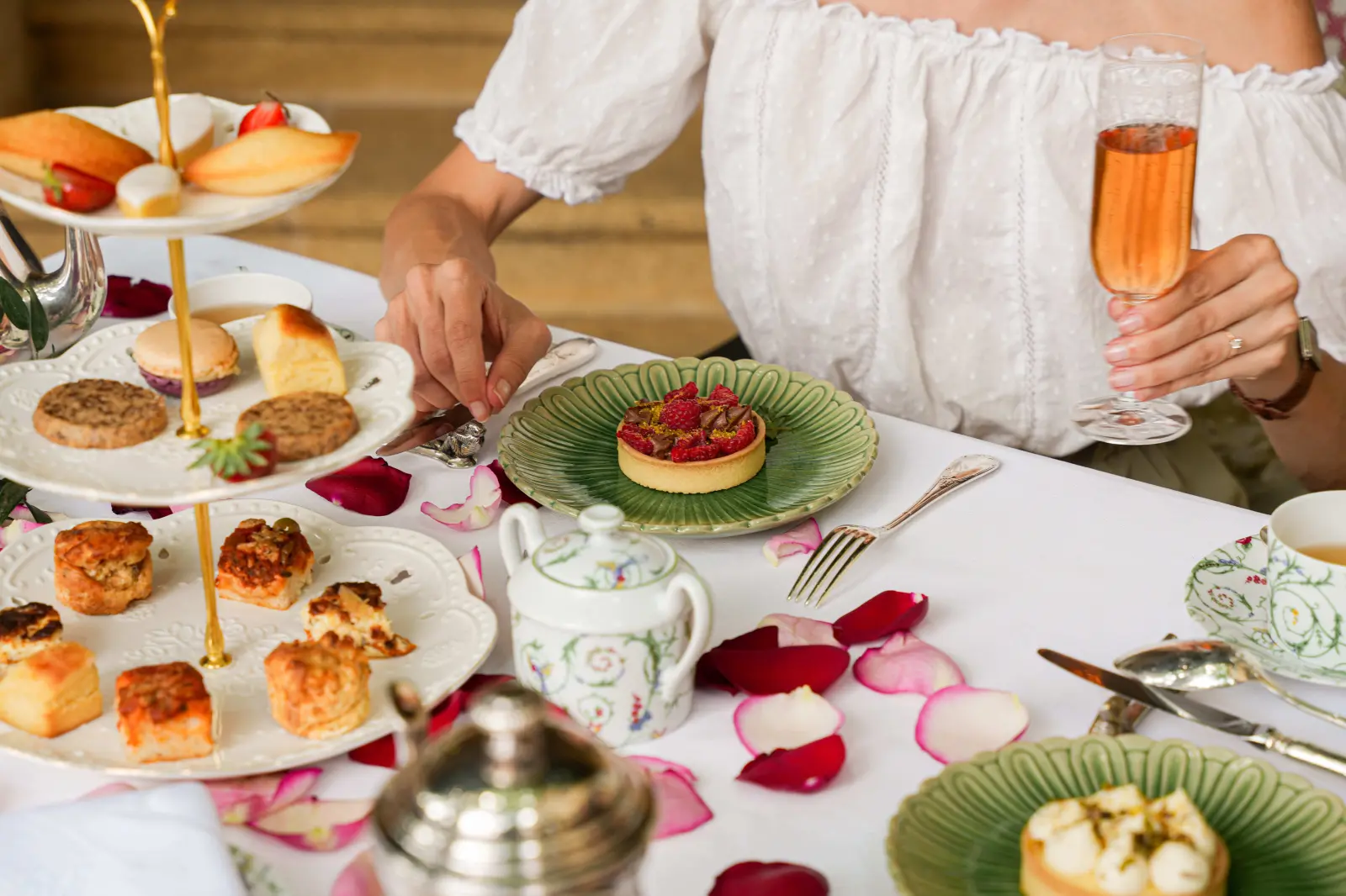 Tea time au champagne