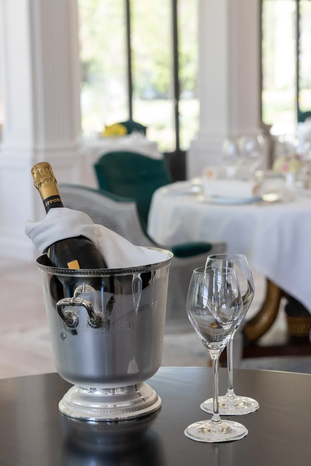 Dîner au Champagne Villa Saint-Ange, Aix-en-Provence