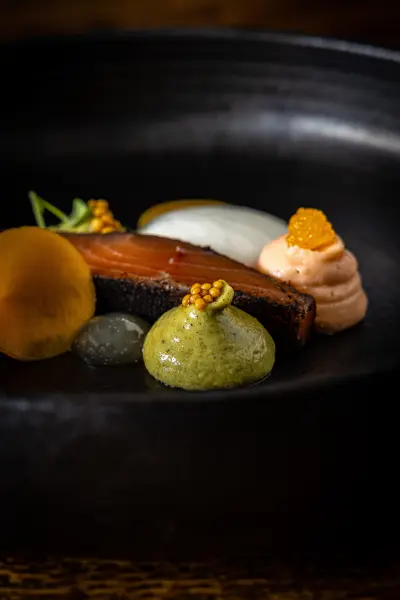 Menu 5 temps et Sélection de vins de notre sommelier — visuel 1