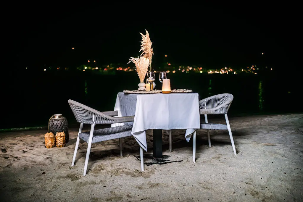 Supplément dîner sur la plage