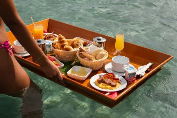 Supplément petit déjeuner flottant en mer — visuel 1