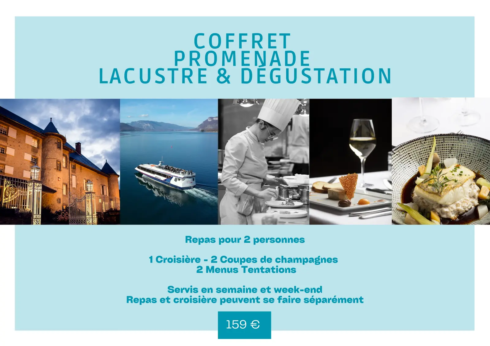Coffret Promenade Lacustre & et Dégustation