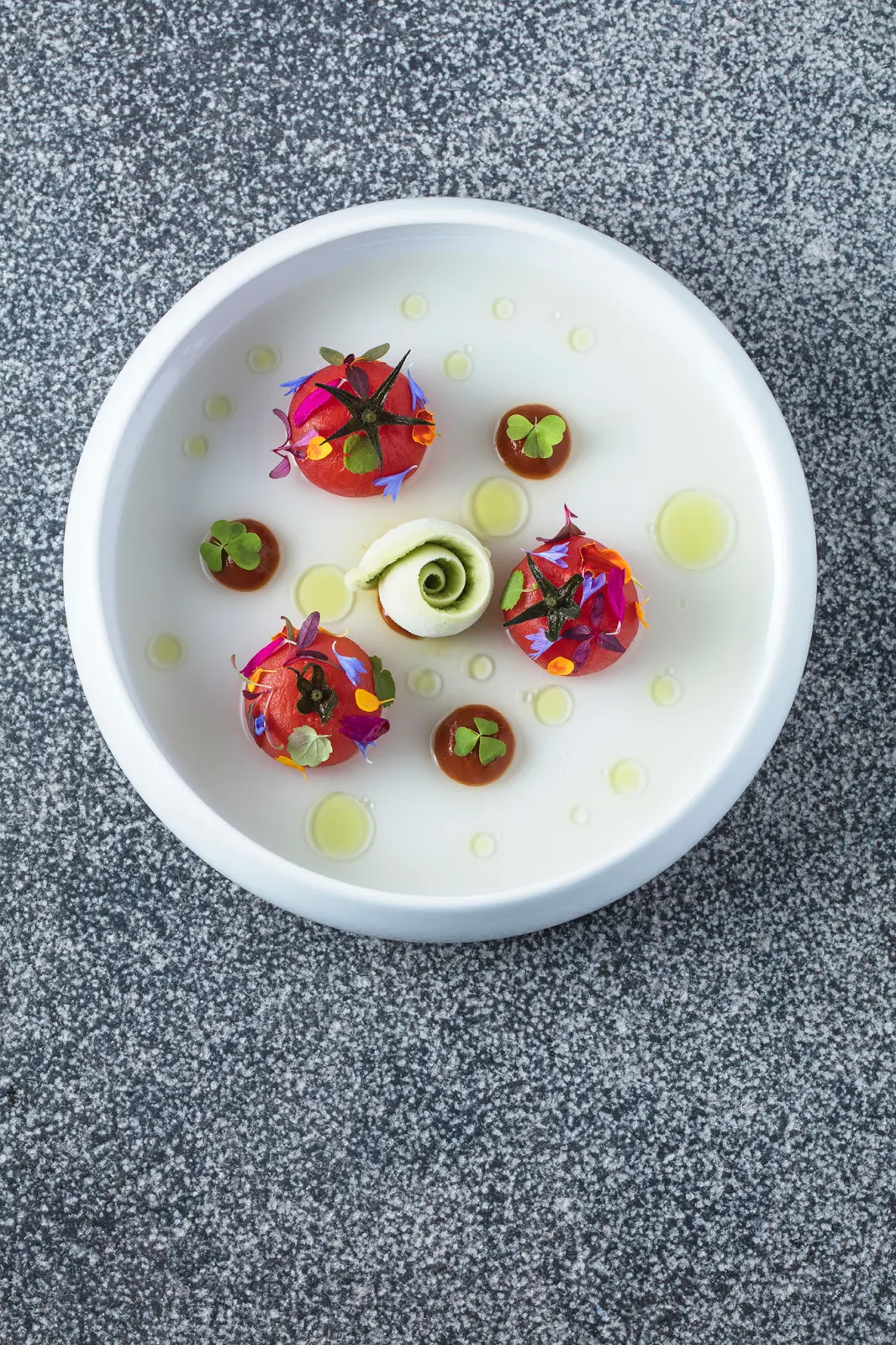 Dîner gastronomique végétarien au restaurant Le Montrachet