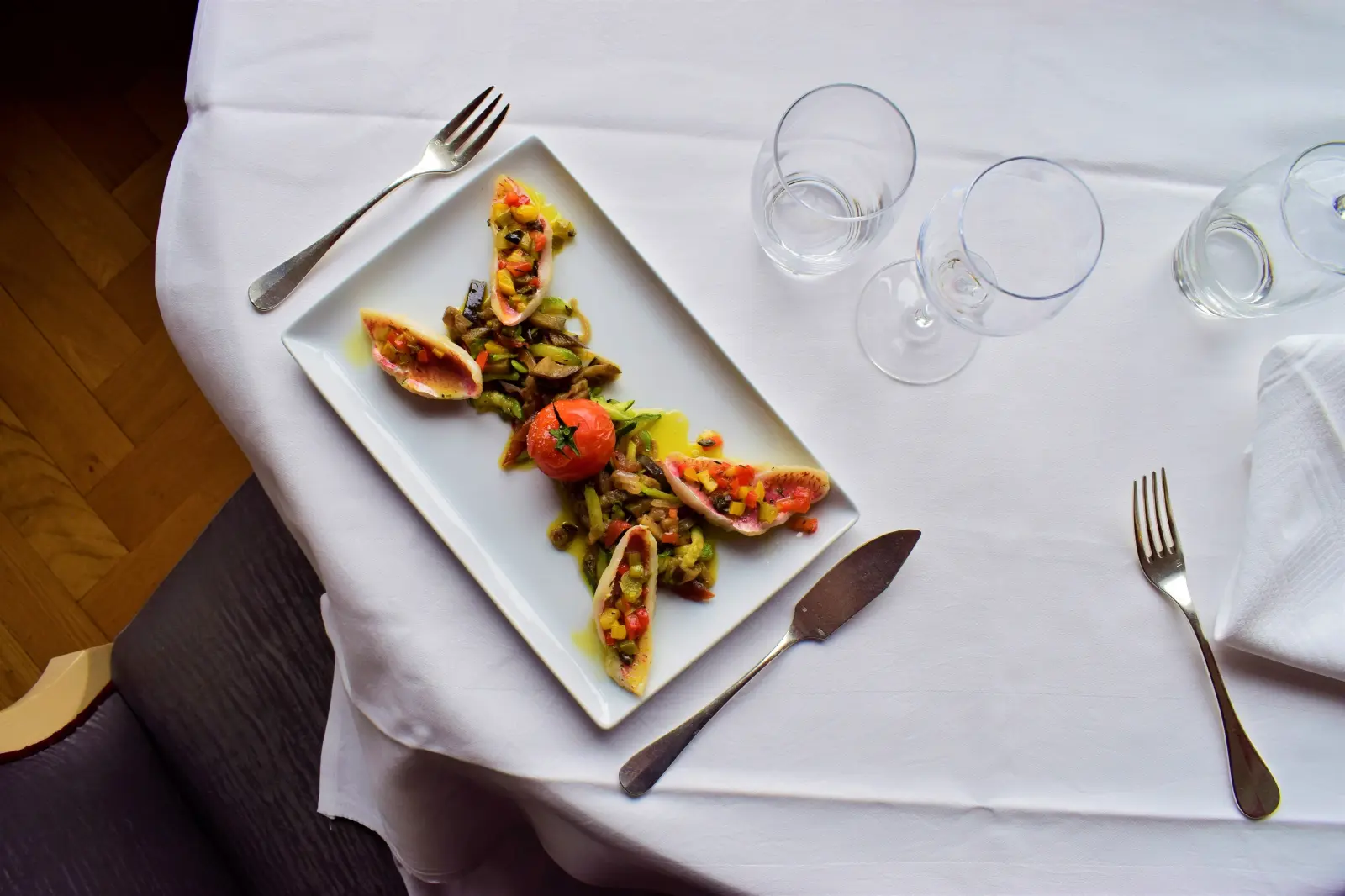 Menu "Le Lac"