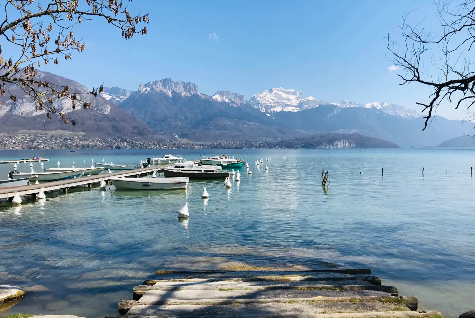 Les Terrasses du Lac : Face au lac d'Annecy, un cadre enchanteur