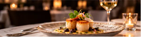 Week-ends gastronomiques : la table en vedette, la nuit en prime