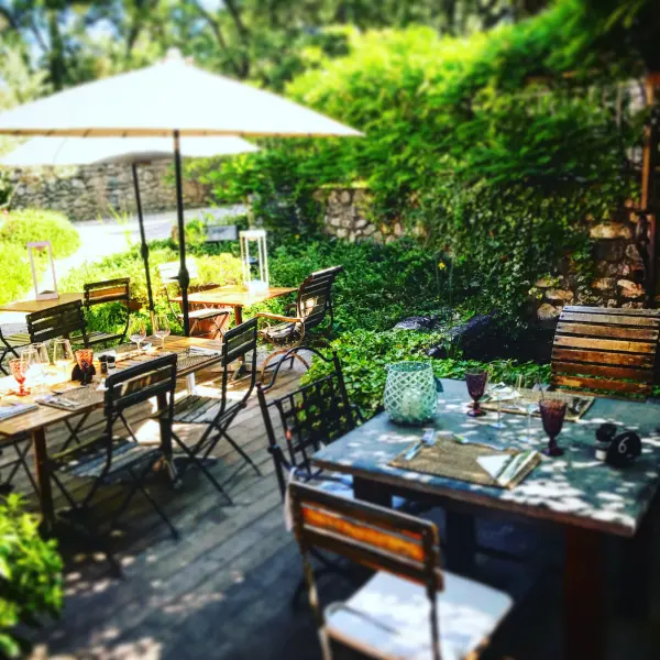 Hotel des Pins Restaurant l Esprit Jardin — vue 4
