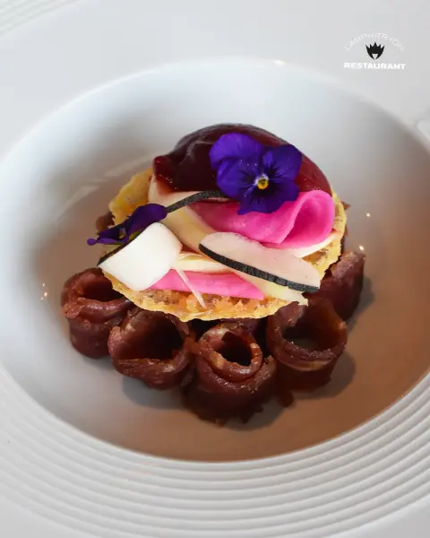 Restaurant l'Amphitryon - Hôtel le Boeuf Couronne — vue 3