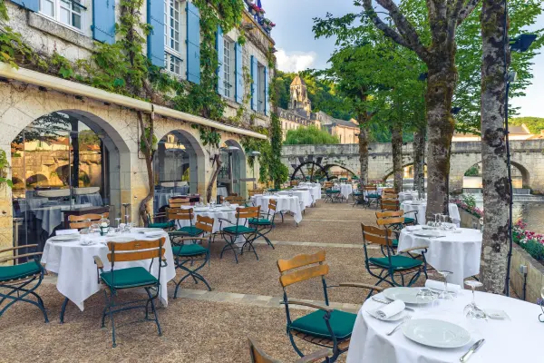 Hôtel le Moulin de l'Abbaye — vue 1
